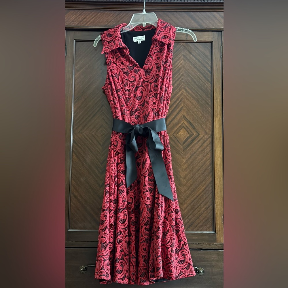 Signature by Robbie Bee fit & flare dress